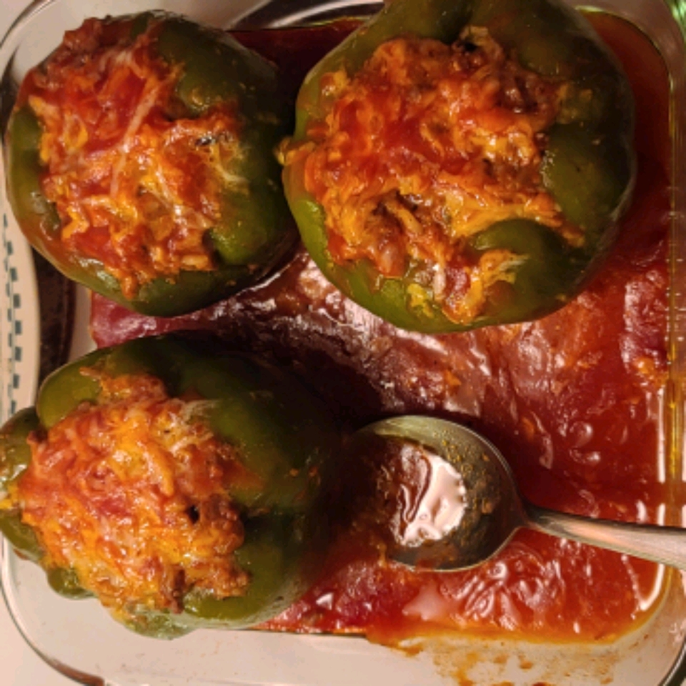 Chorizo Stuffed Bell Peppers Recipe | Allrecipes