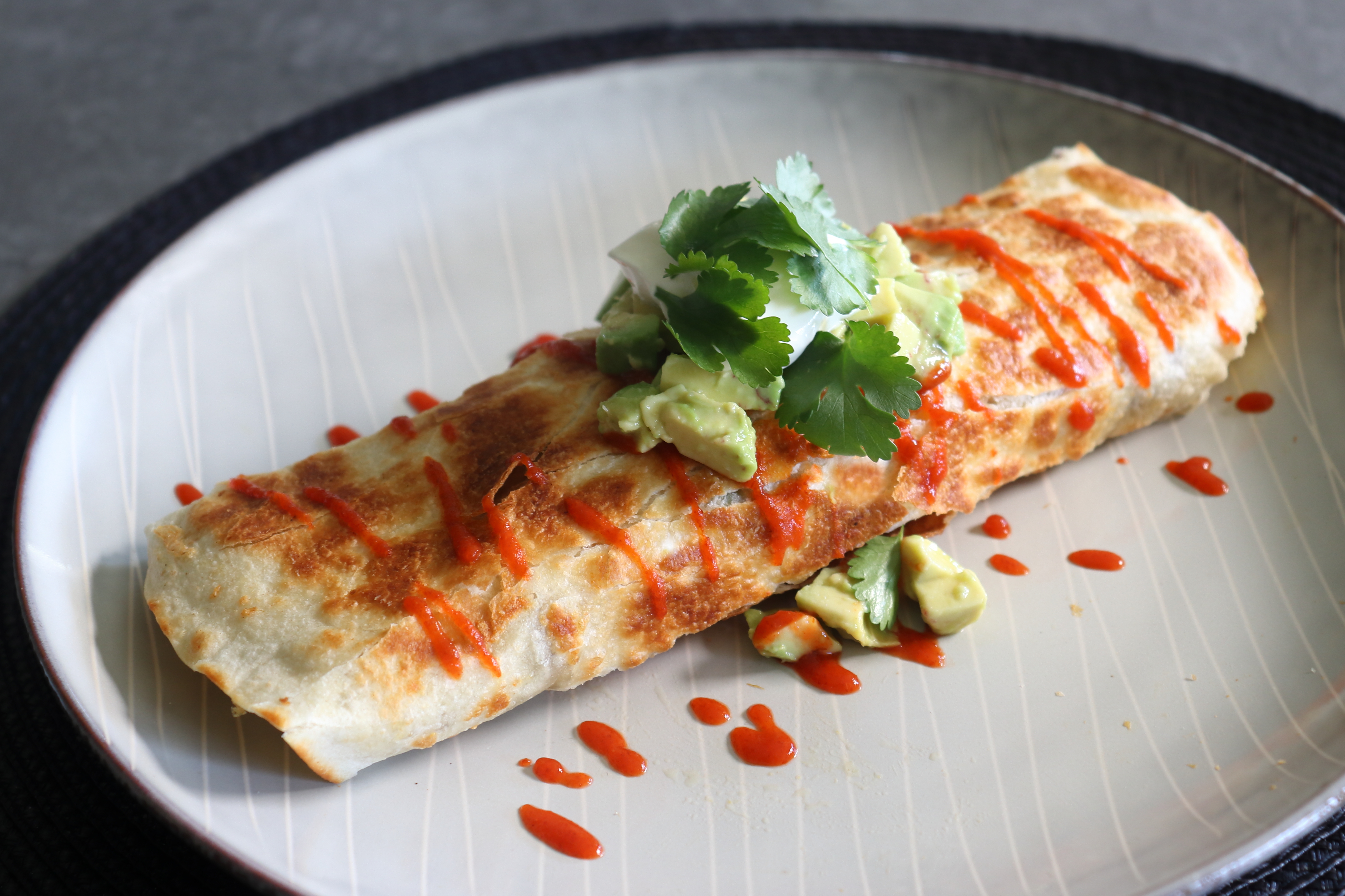 Crispy Rolled Breakfast Burrito image