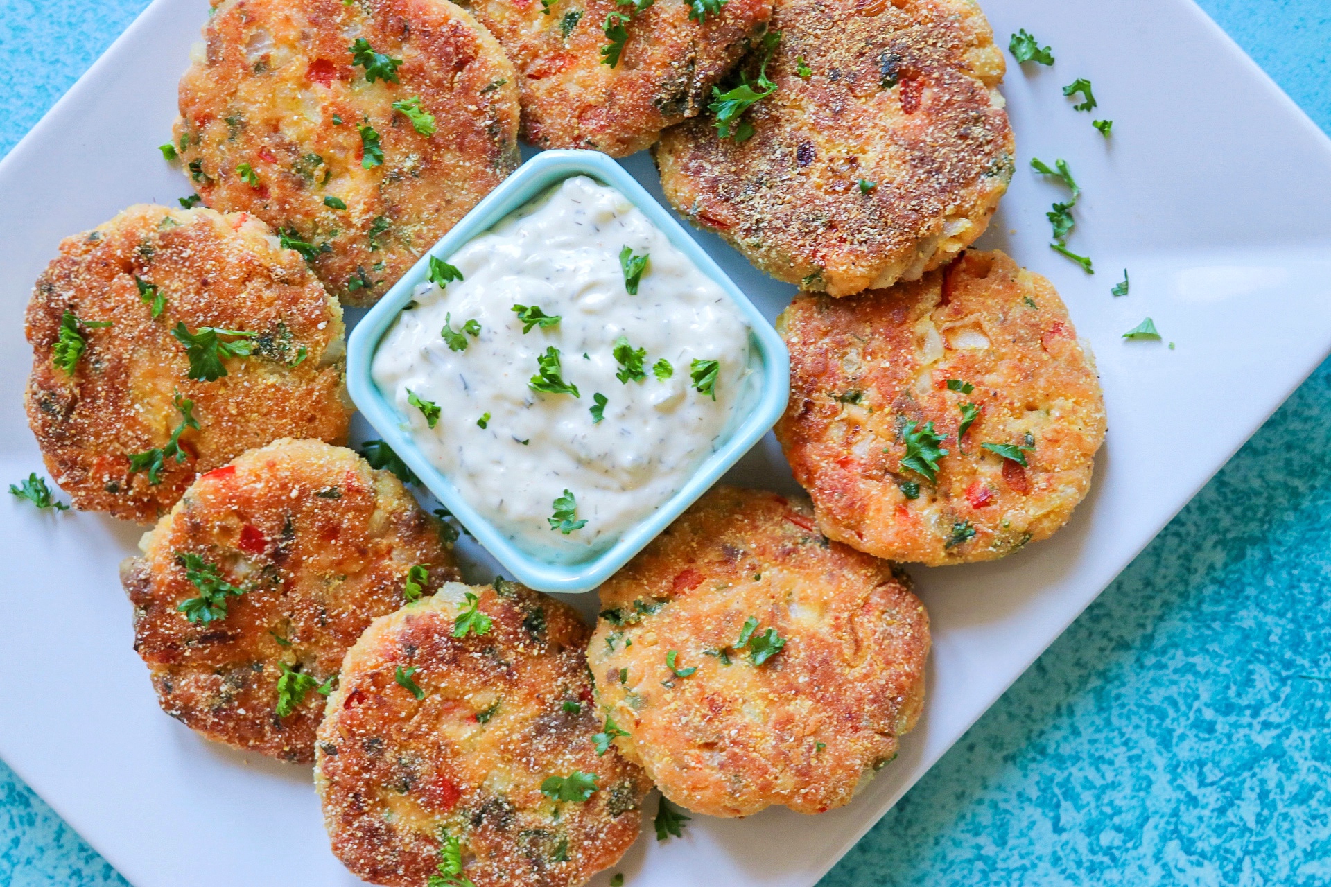 Salmon Croquettes with Fresh Salmon