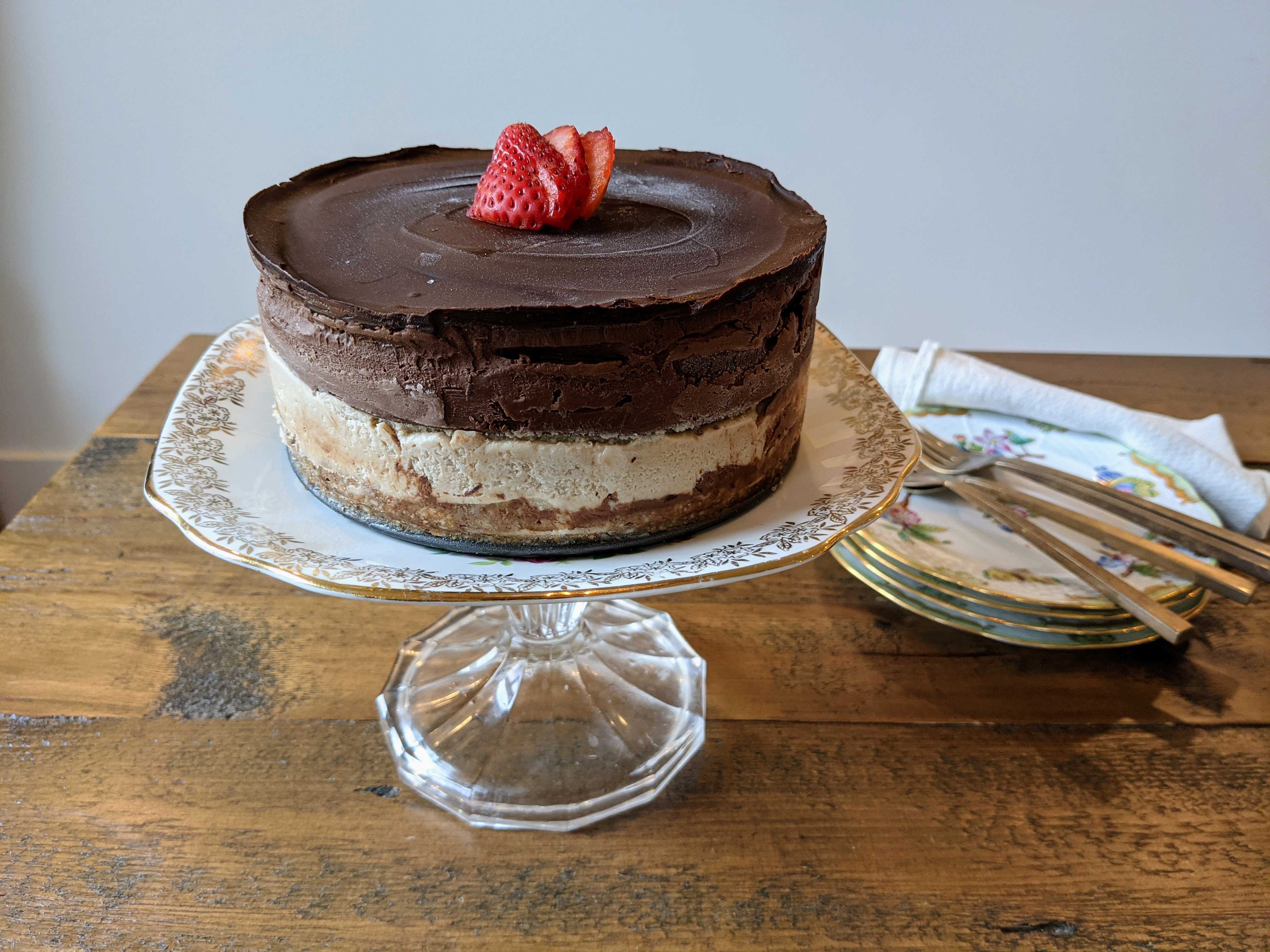 Vegan Mars® Bar Cheesecake image