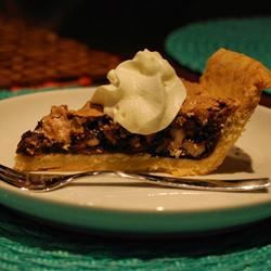 Chocolate Chip Walnut Pie image