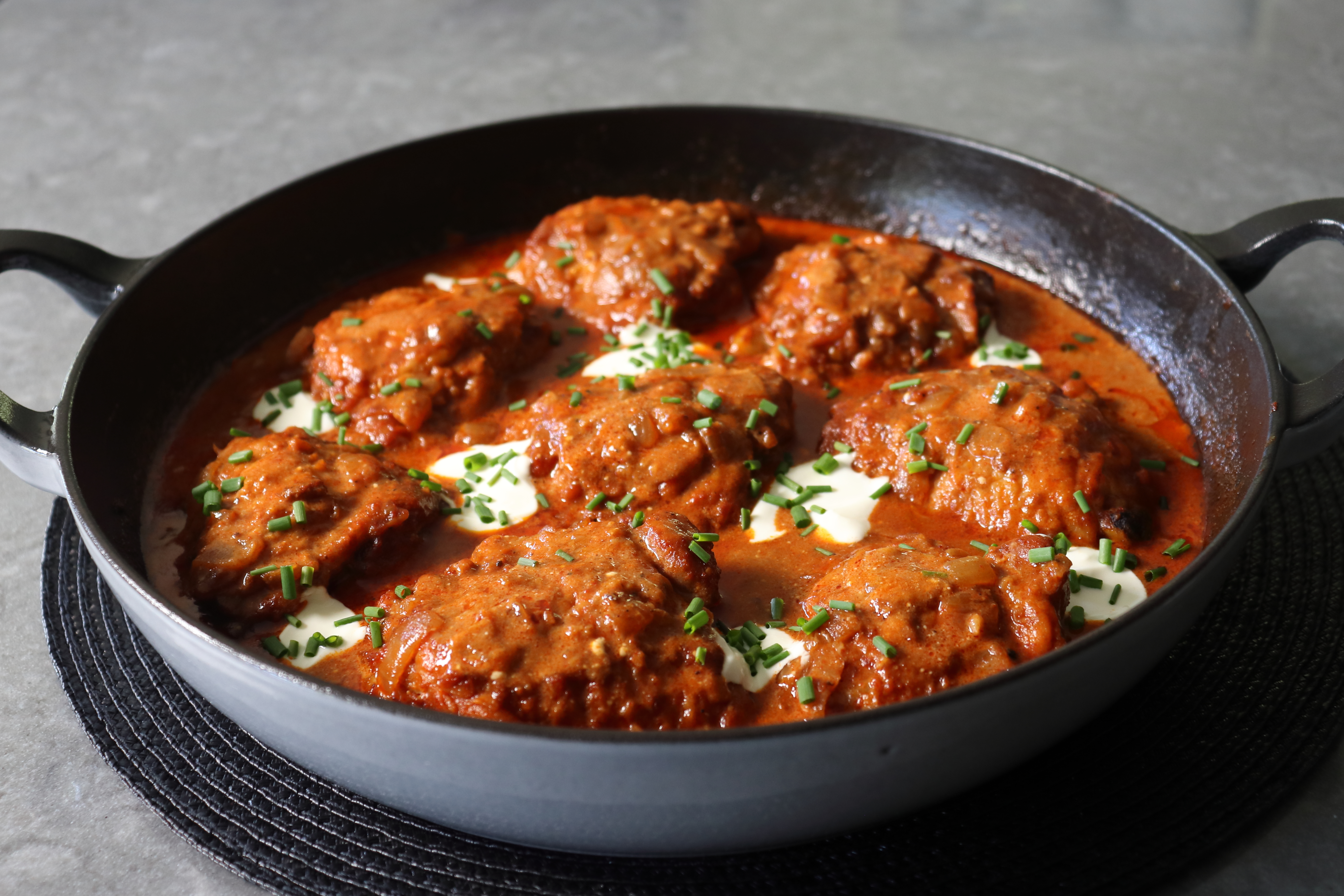 Chef John's Chicken Paprikash image