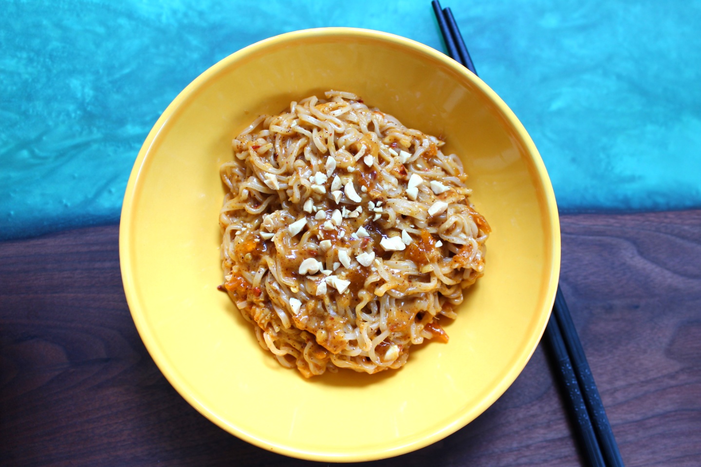 Spicy Asian Noodles for One image