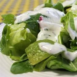 Buttermilk and Chive Salad Dressing image