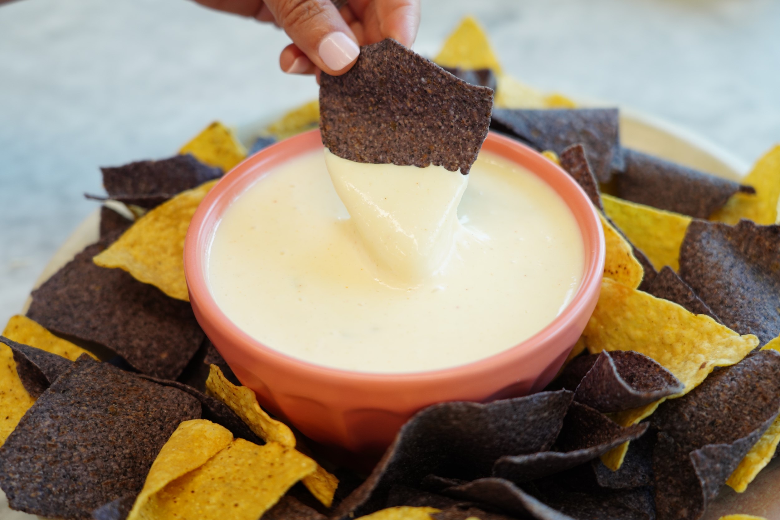Restaurant-Style White Queso Dip image