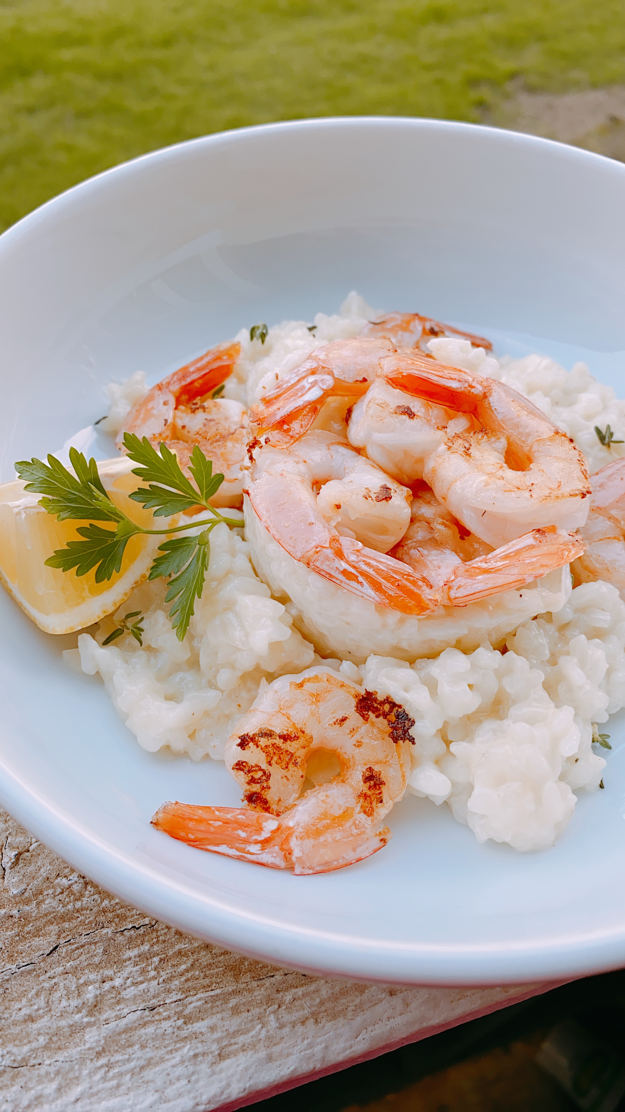 Lemony Shrimp Risotto image