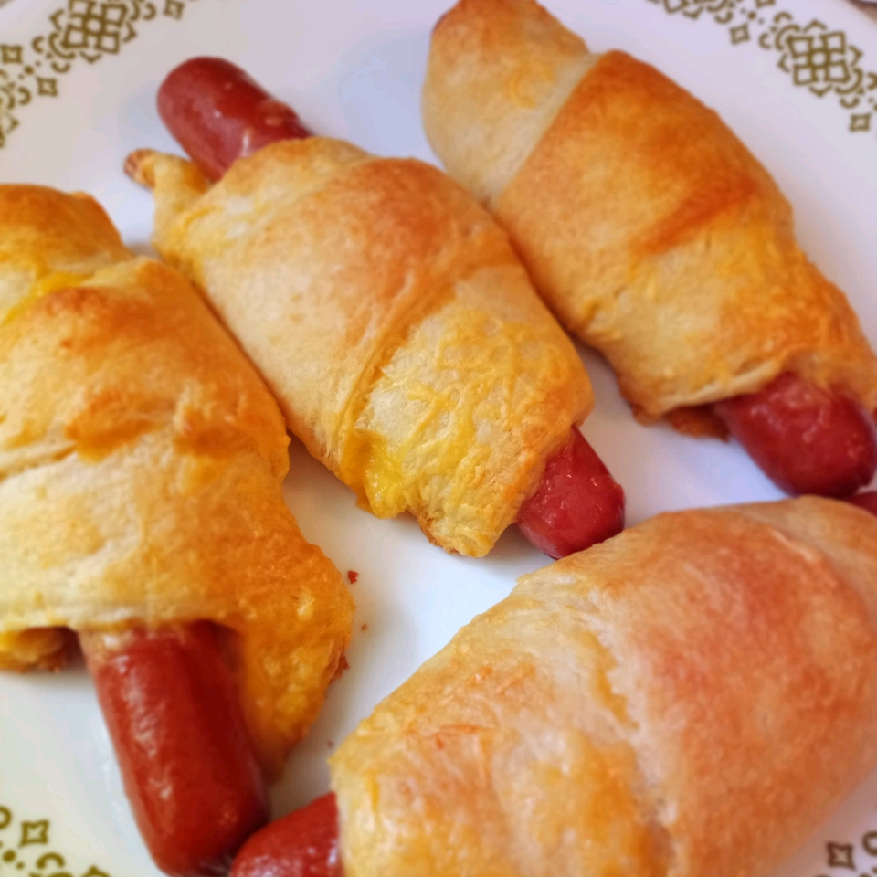 Easy Cheesy Hot Dog Crescent Rolls Recipe Allrecipes
