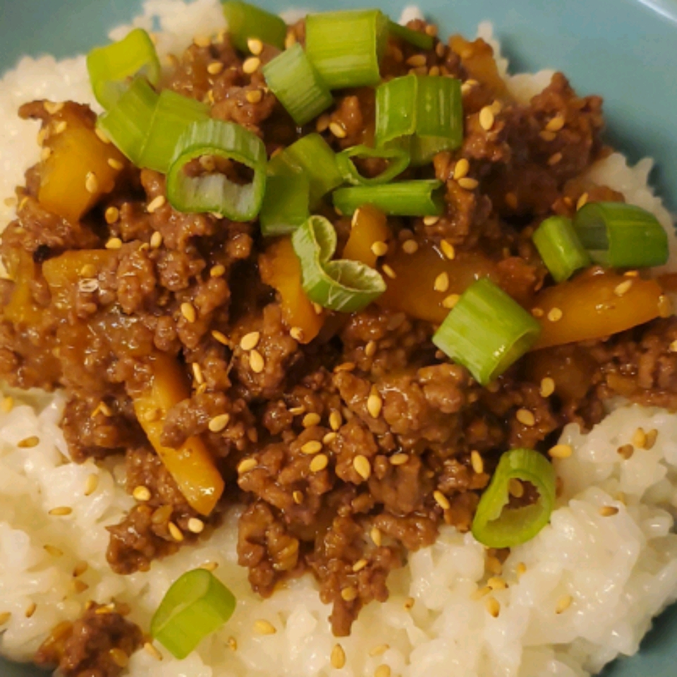 Teriyaki Ground Beef Skillet | Allrecipes