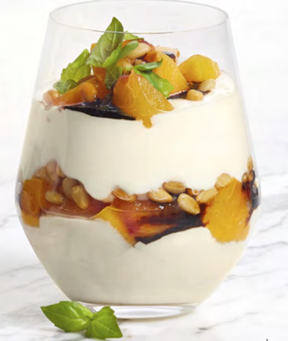 Savory Peach Parfait image