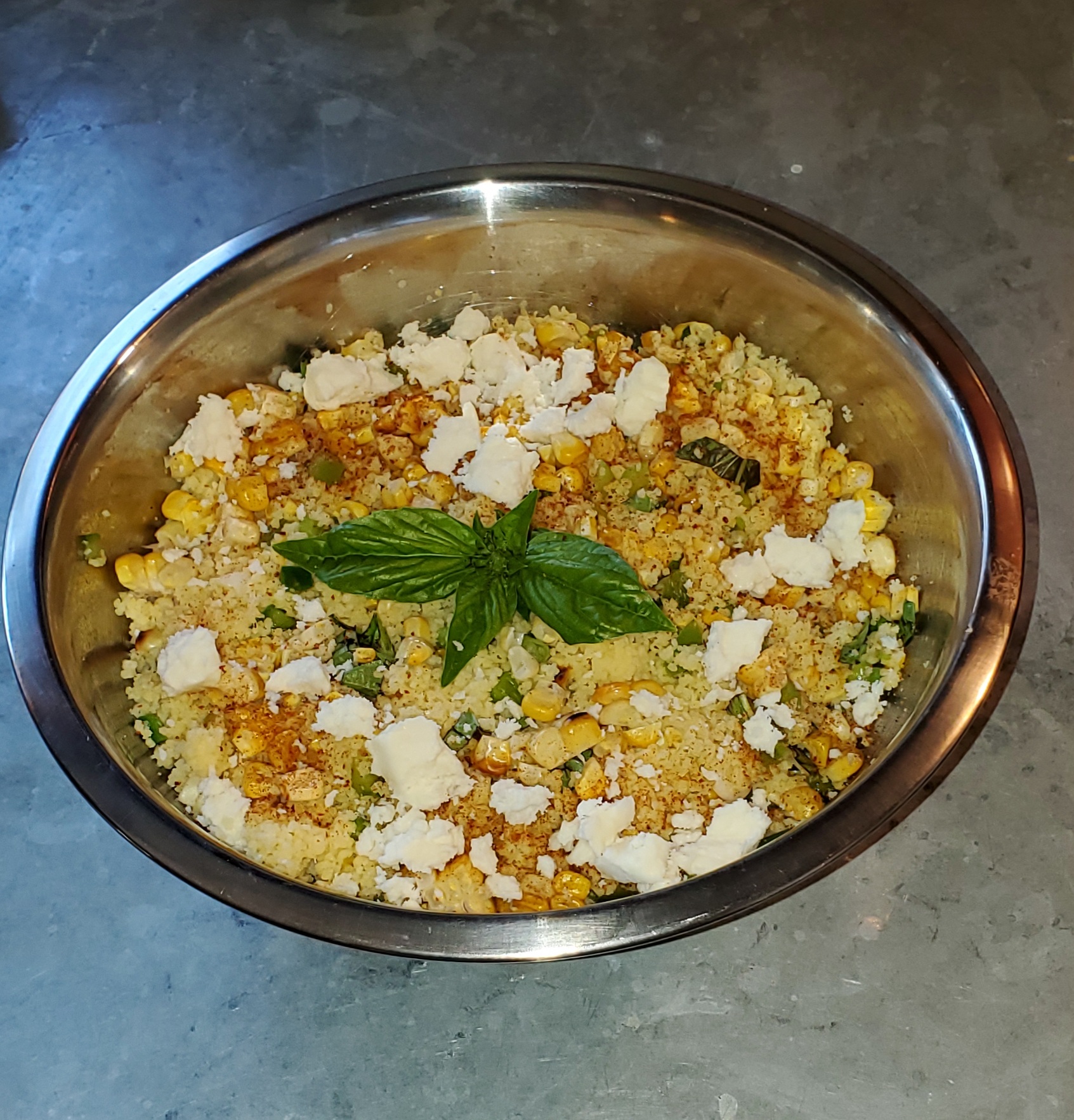 Mexican-Style Couscous with Roasted Corn image