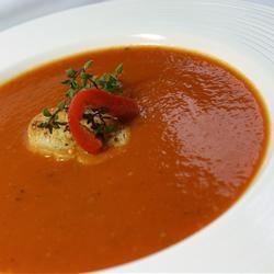 Roasted Red Pepper and Tomato Soup_image
