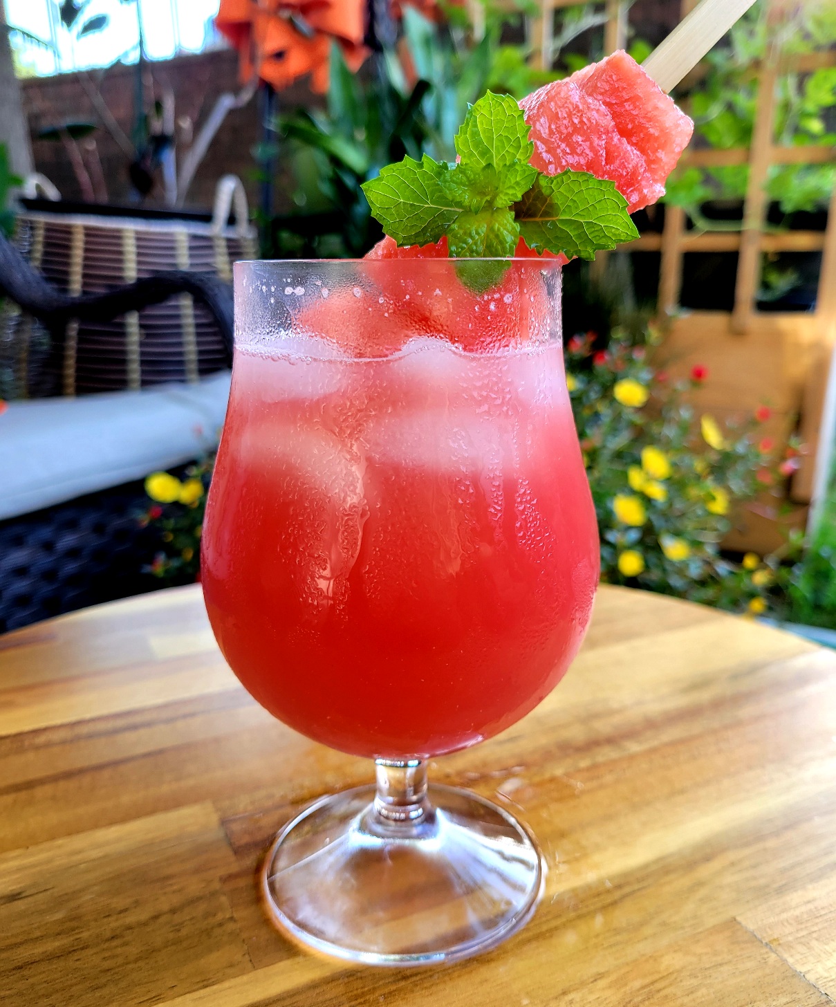 Watermelon and Cucumber Agua Fresca image