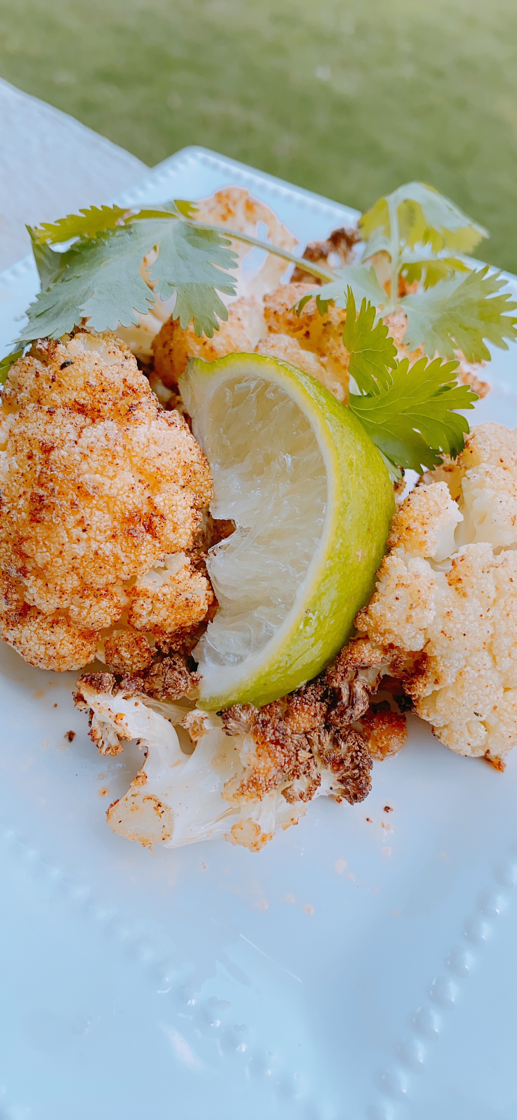 Air Fryer Cauliflower with Taco Seasoning image