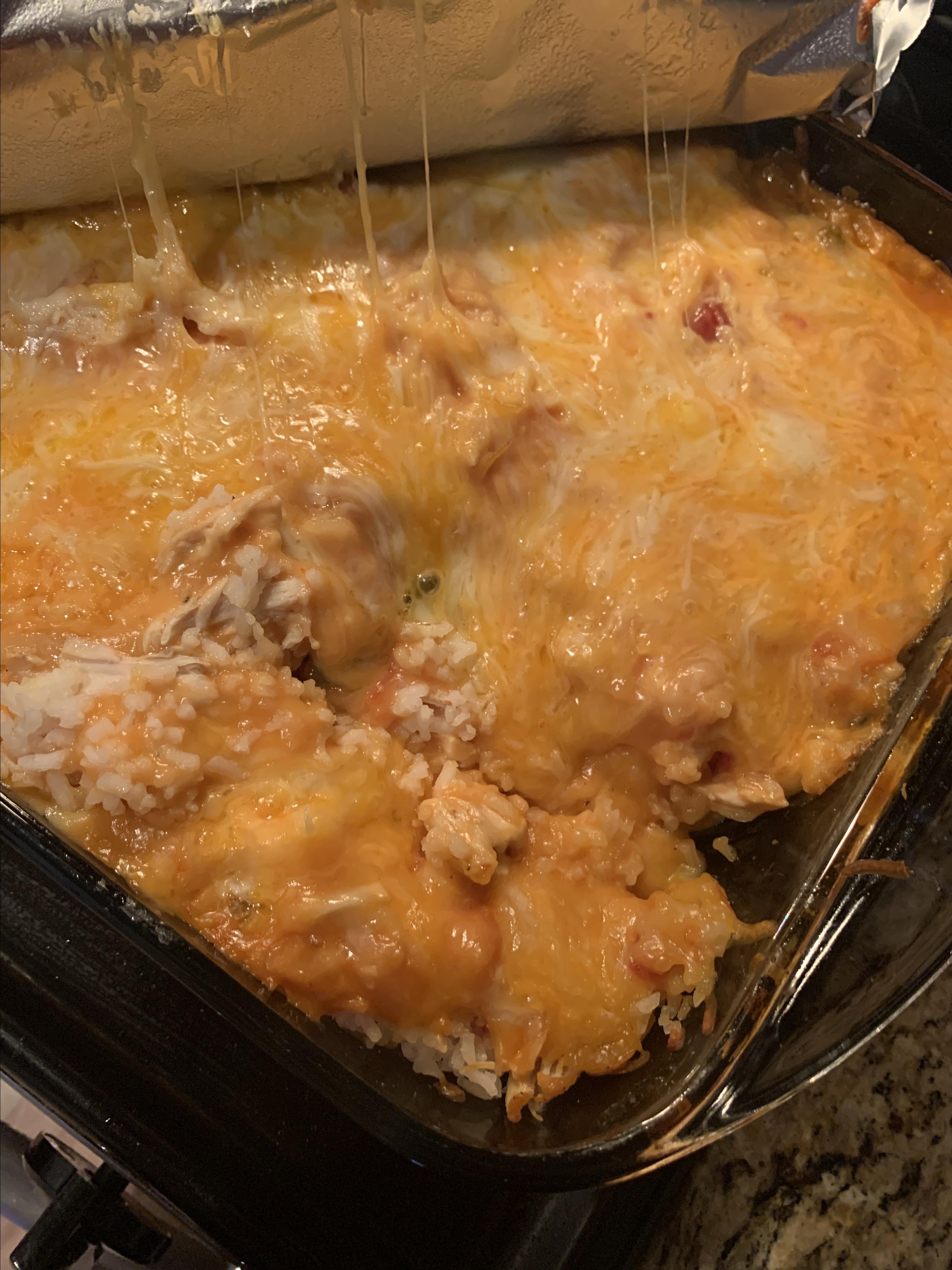 Salsa Chicken Rice Casserole Recipe Allrecipes