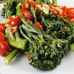 Broccoli Rabe with Roasted Peppers image