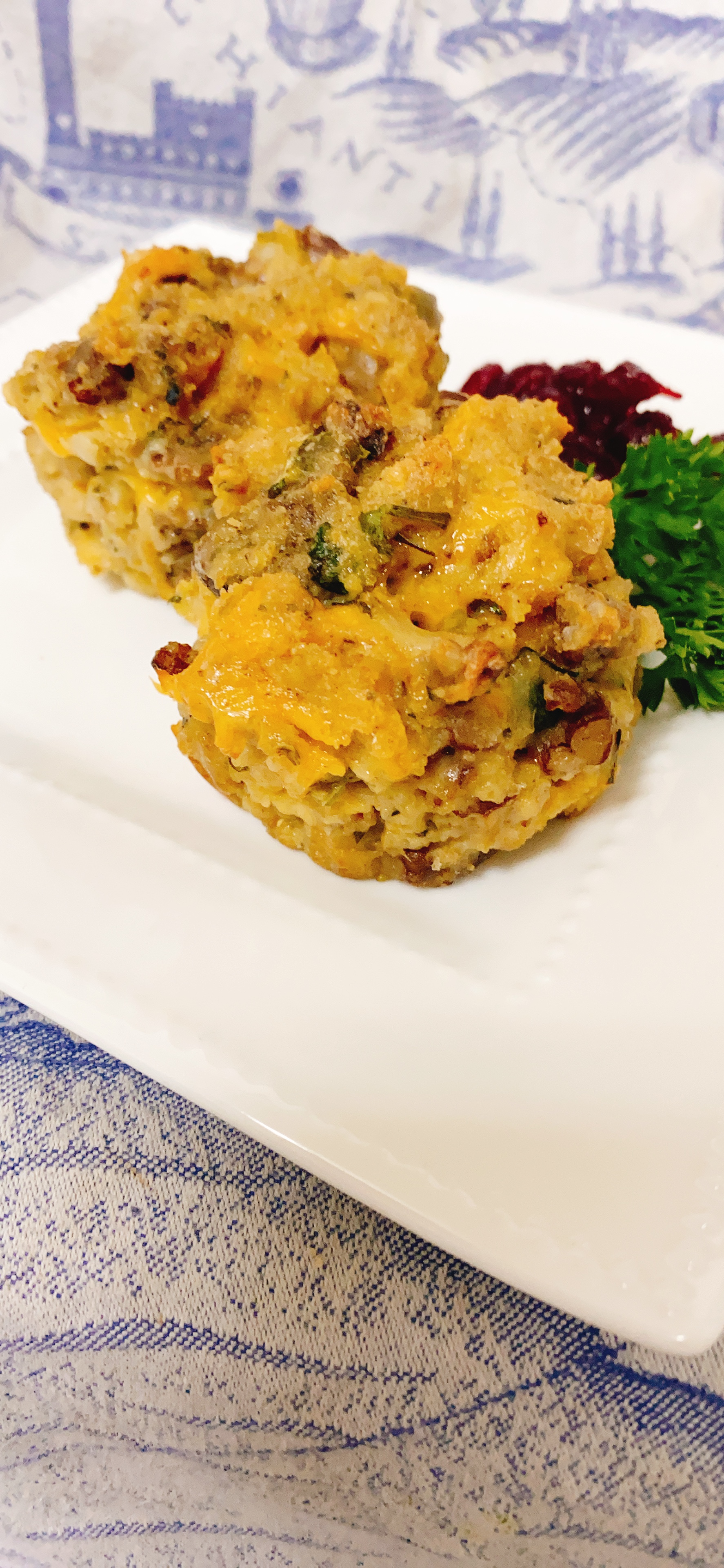 Small Batch Leftover Stuffing Muffins image