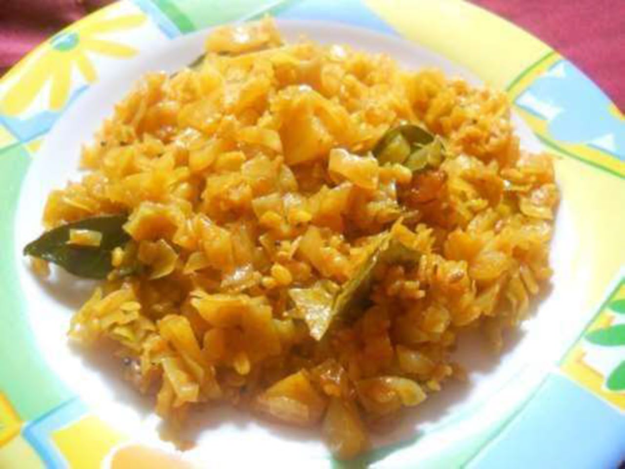 Kobi Batata Bhaji (Indian Fried Cabbage and Potato) image