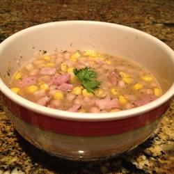 Quick and Easy Leftover Ham Soup image