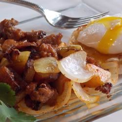 Sausage Hash With Apples & Sage image