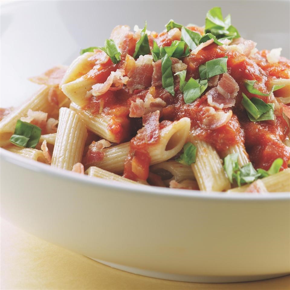 Penne with Vodka Sauce &amp; Capicola Recipe - EatingWell
