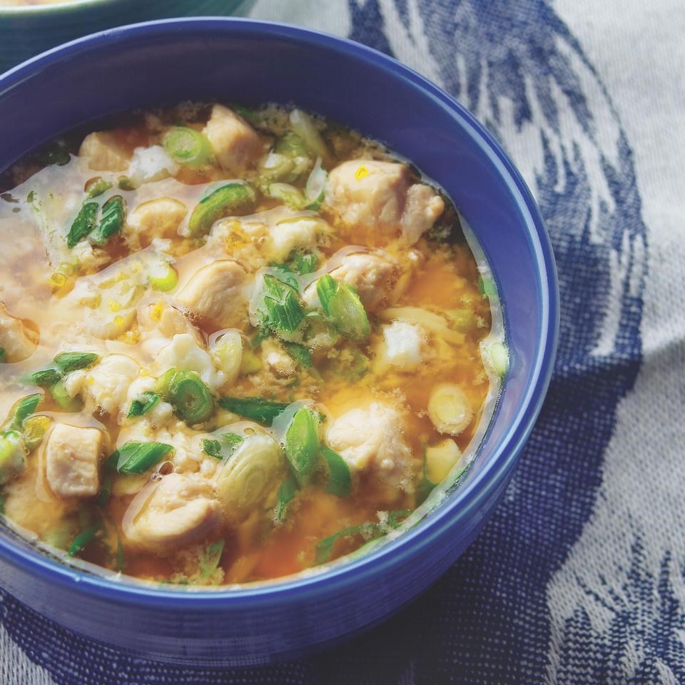 Japanese Chicken-Scallion Rice Bowl Recipe - EatingWell.com