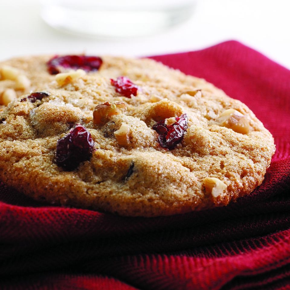 Cranberry-Orange-Nut Cookies Recipe - EatingWell