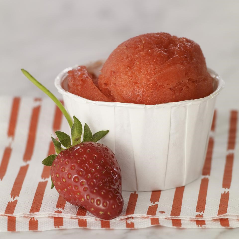 Strawberry Sorbet Recipe - EatingWell