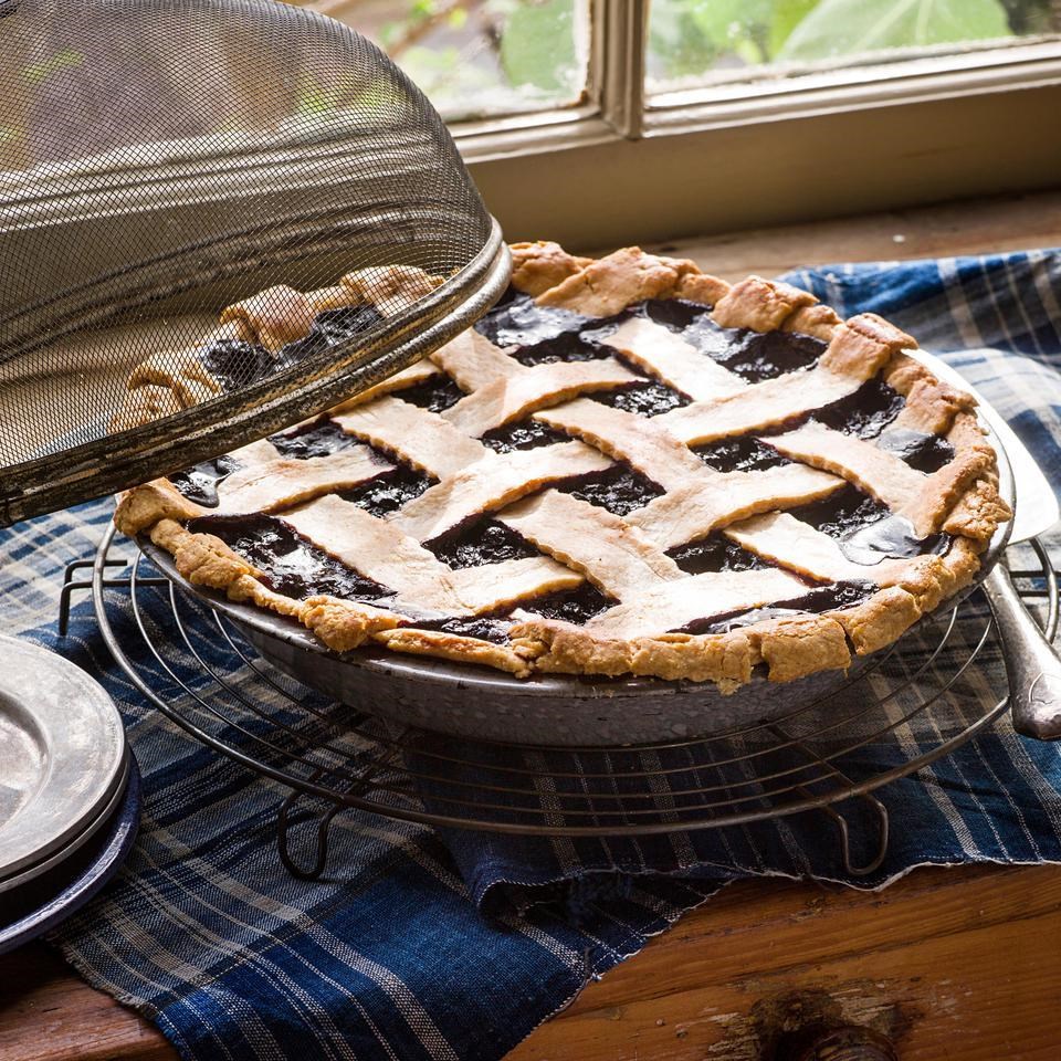 Maple Wild Blueberry Pie Recipe - EatingWell