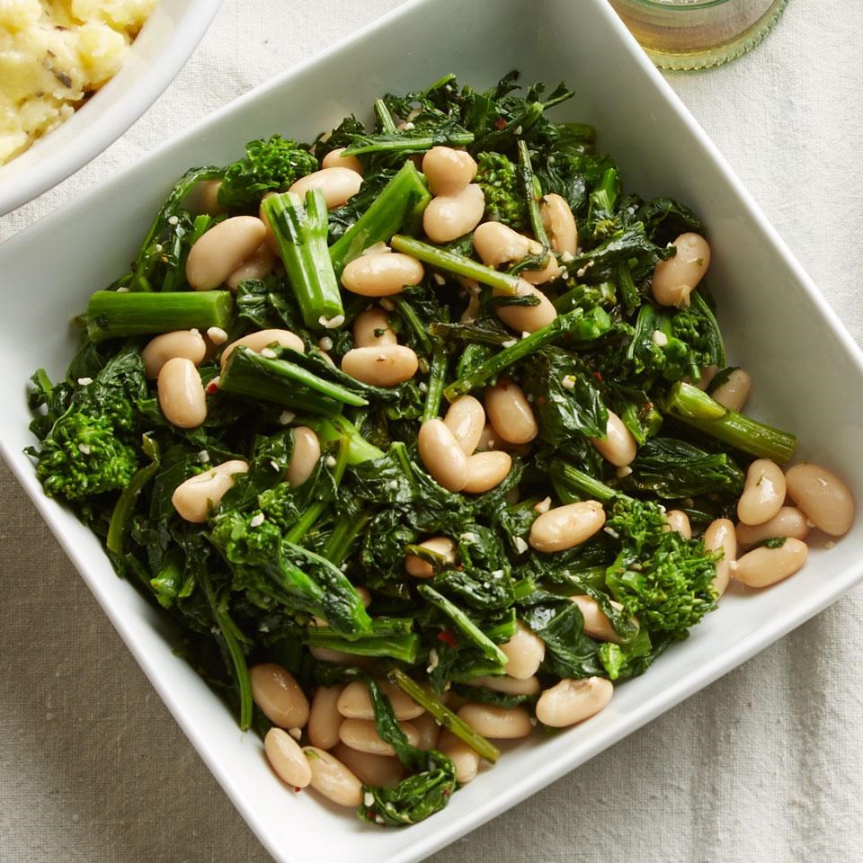 Broccoli Rabe with Cannellini Beans Recipe EatingWell