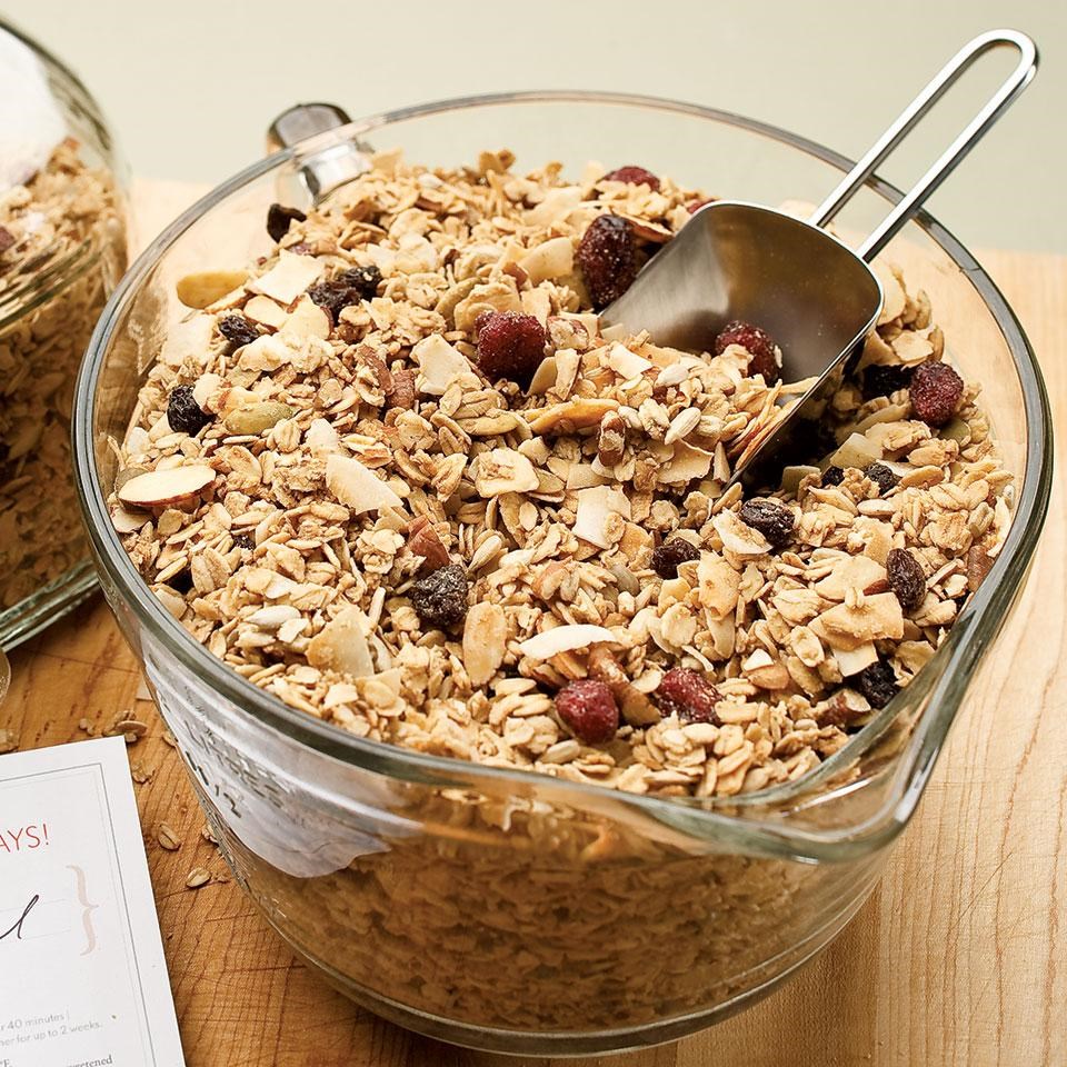 Maple-Nut Granola Recipe - EatingWell