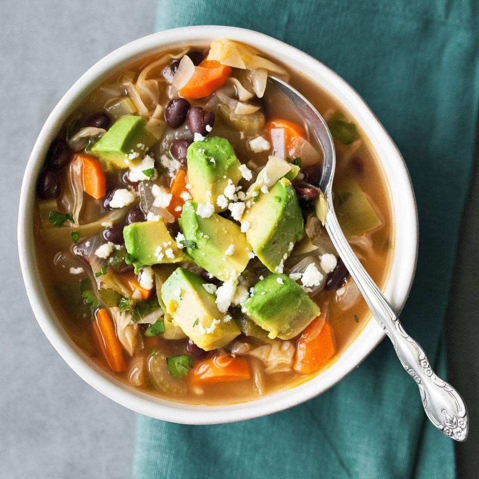 Keto No-Noodle Chicken Cabbage Soup — Recipe — Diet Doctor - Cabbage