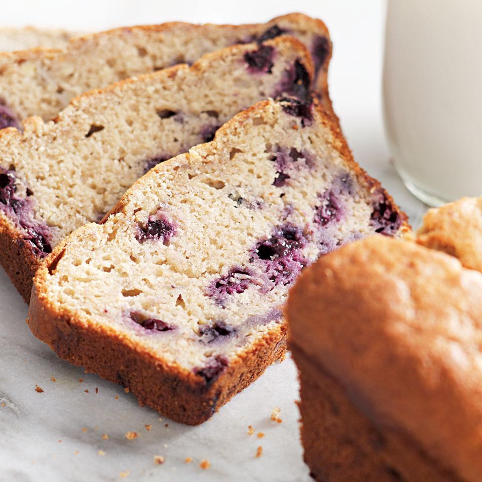 Banana-Blueberry Buttermilk Bread Recipe - EatingWell