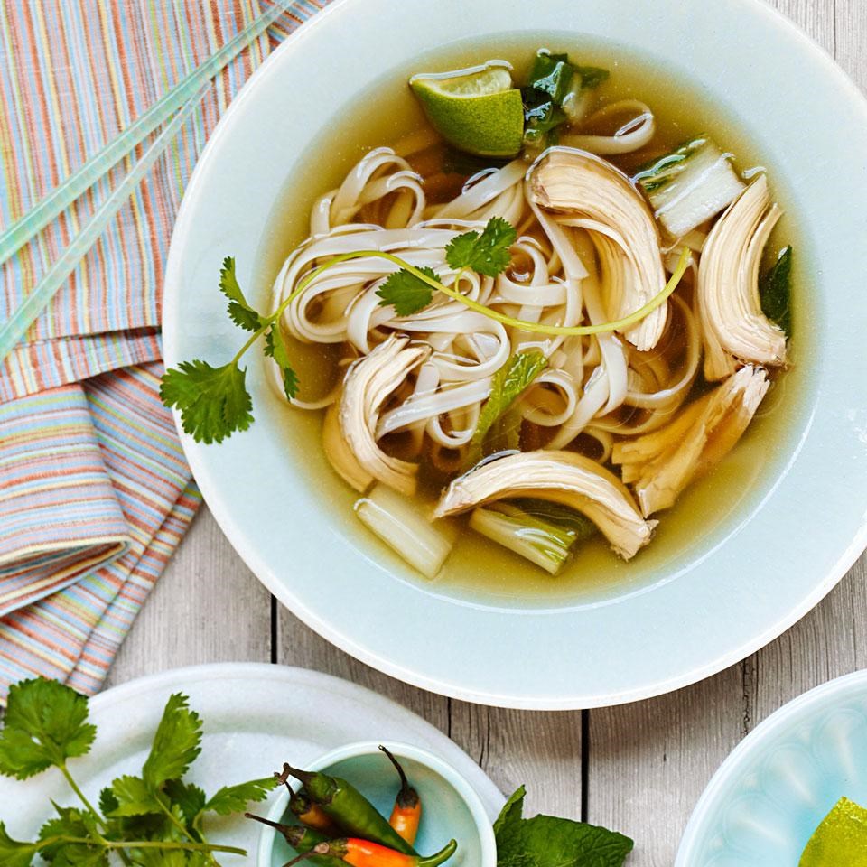 Slow-Cooker Chicken Pho Recipe - EatingWell