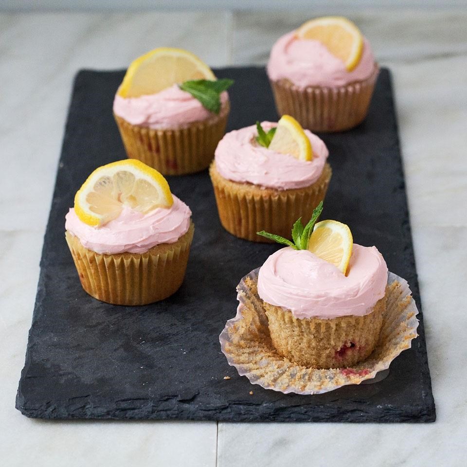 Strawberry Lemonade Cupcakes Recipe - EatingWell