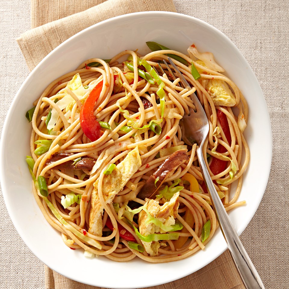 Chile-Lime Veggie Noodles Recipe - EatingWell