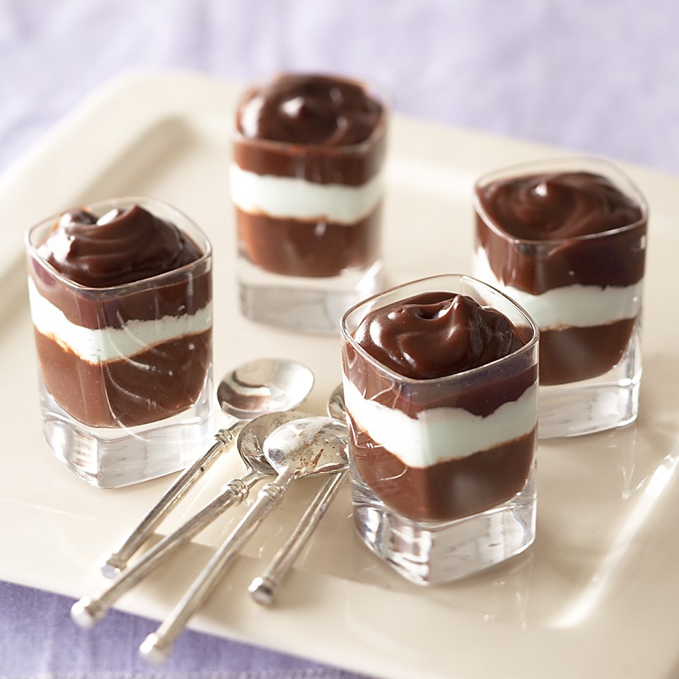 Chocolate-Mint Cups Recipe - EatingWell