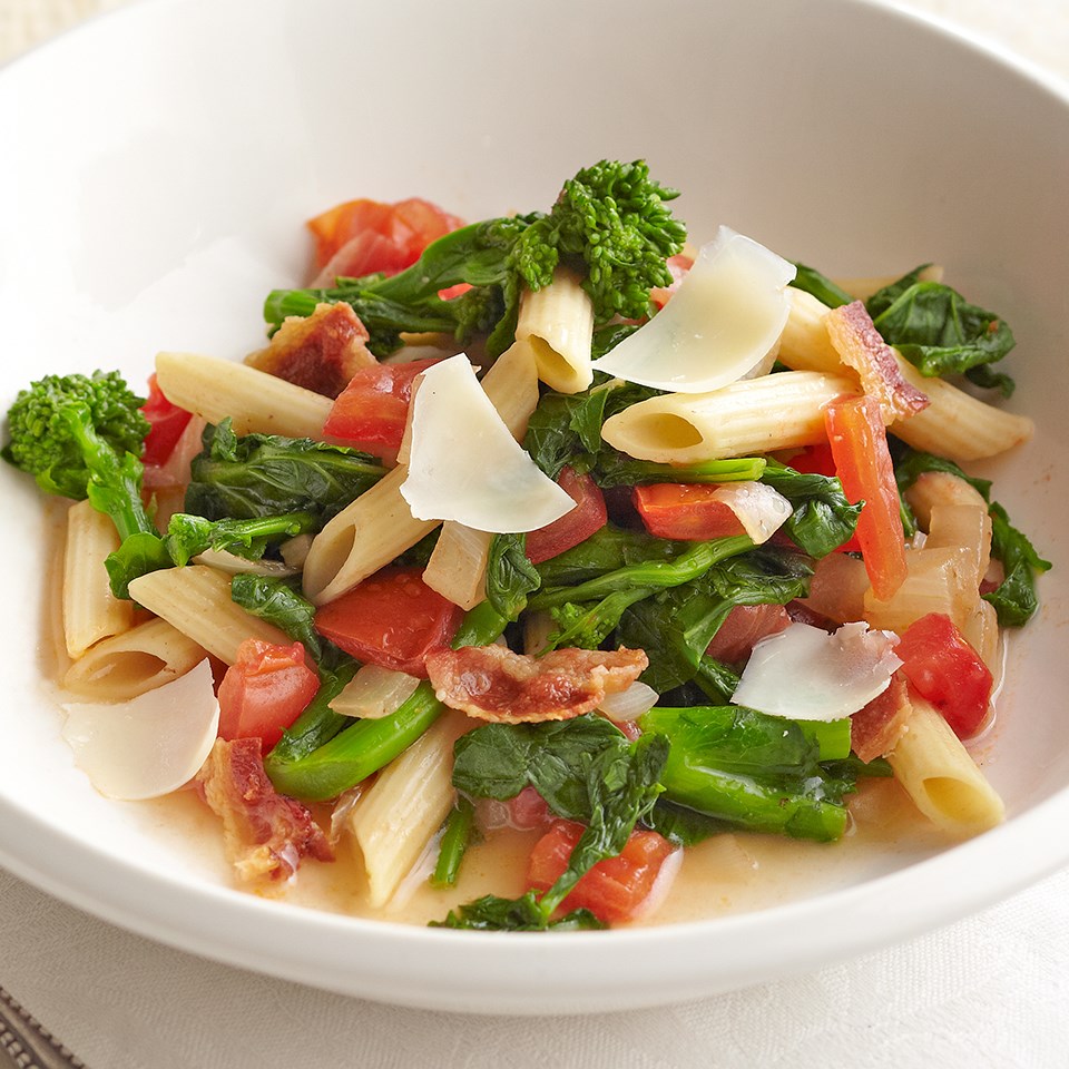Penne with Broccoli Rabe Recipe - EatingWell