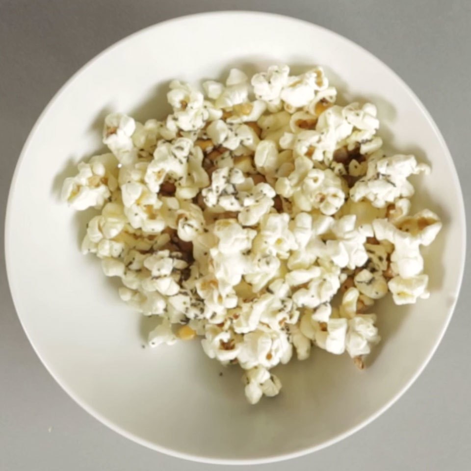 Everything Bagel Microwave Popcorn Recipe - EatingWell