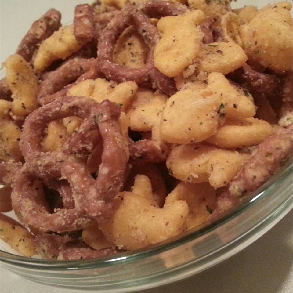 ranch pretzels with orville redenbacher popcorn oil