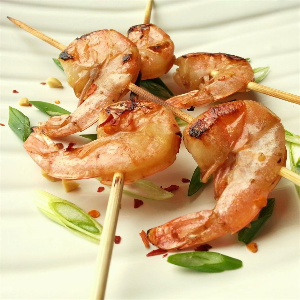 Grilled Kung Pao Shrimp_image
