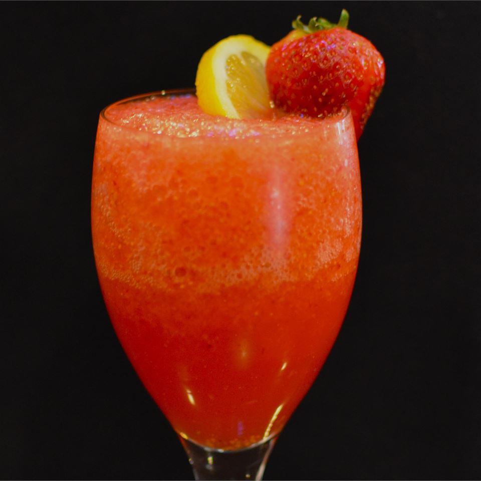 Brandy Slush I. Strawberry Lemonade Slushie_image. 