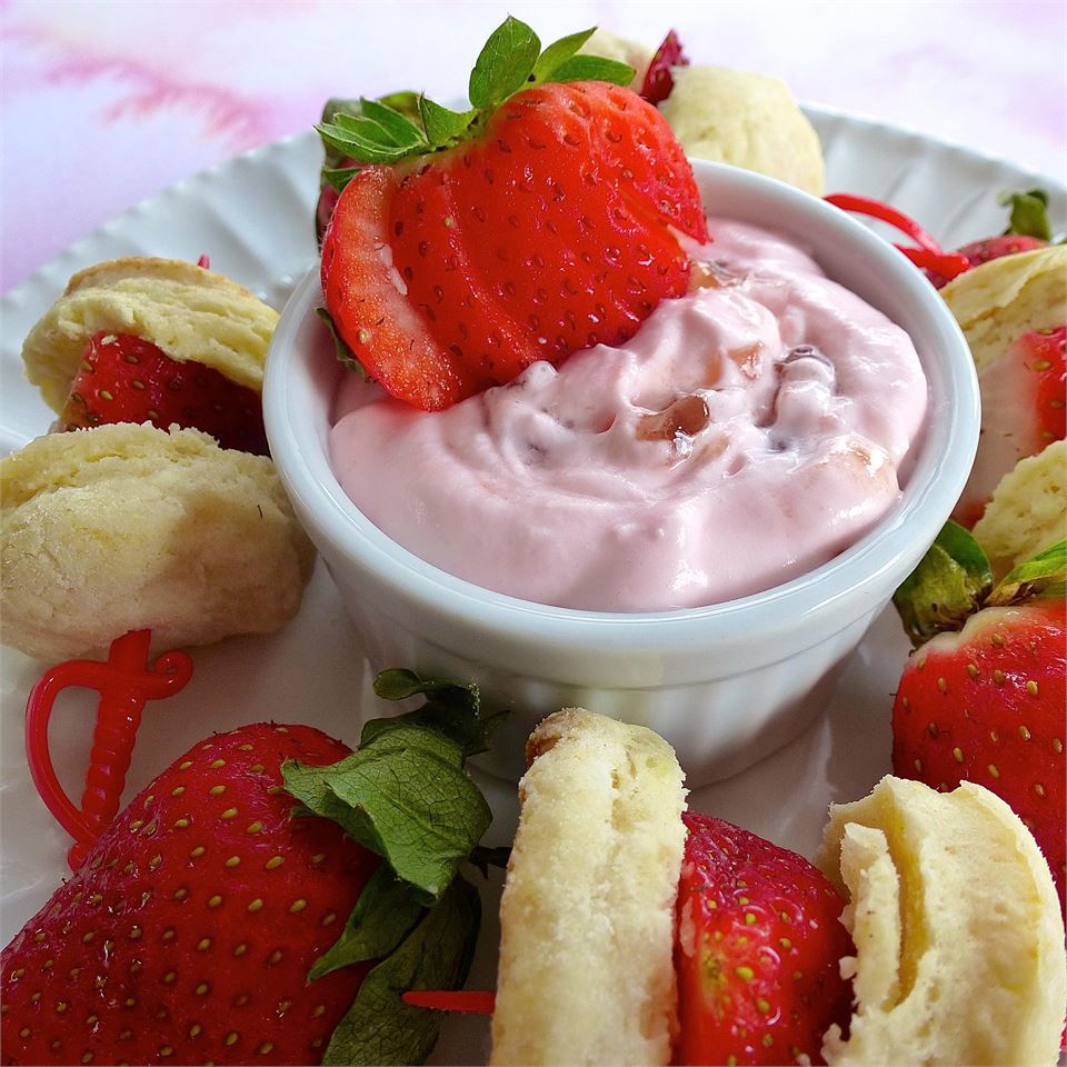 Very Dairy Strawberry Shortcake Dip image