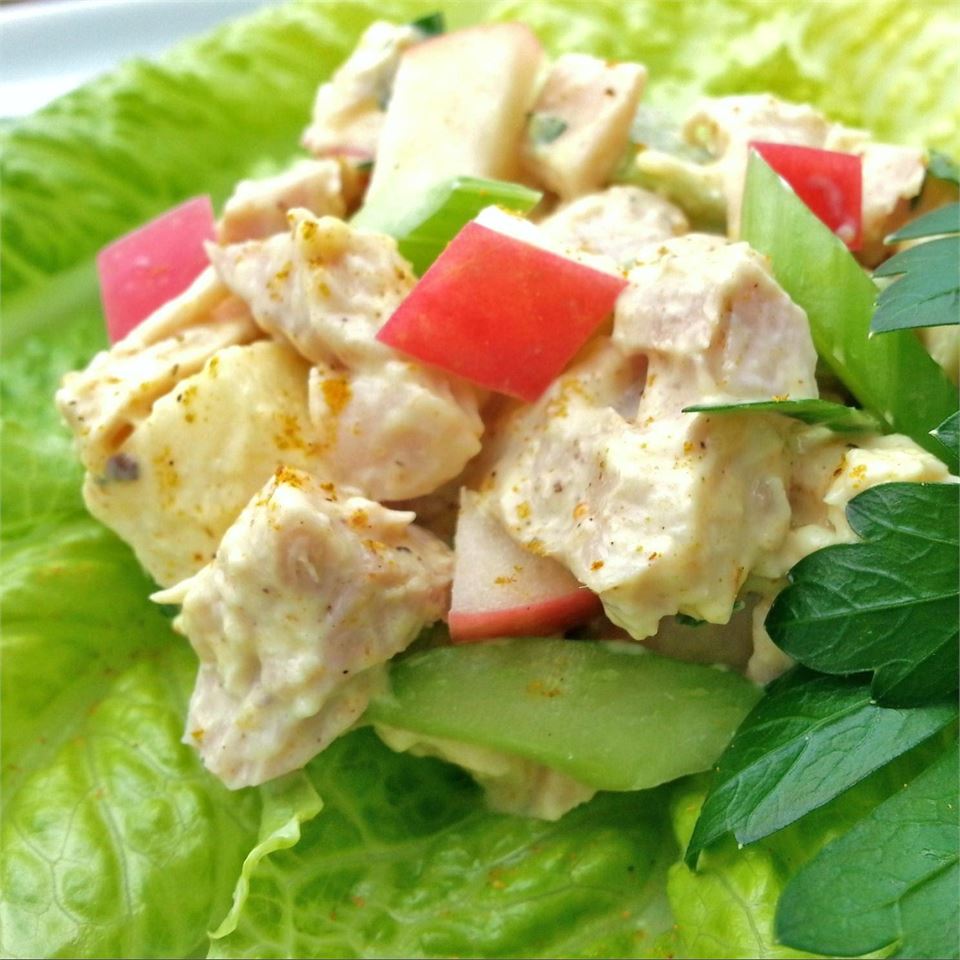 Chicken Salad with Mango Chutney_image