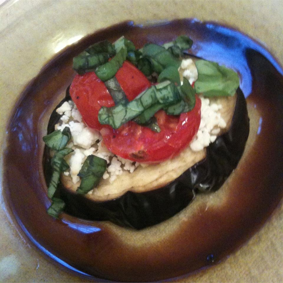 Eggplant with Feta Cheese_image