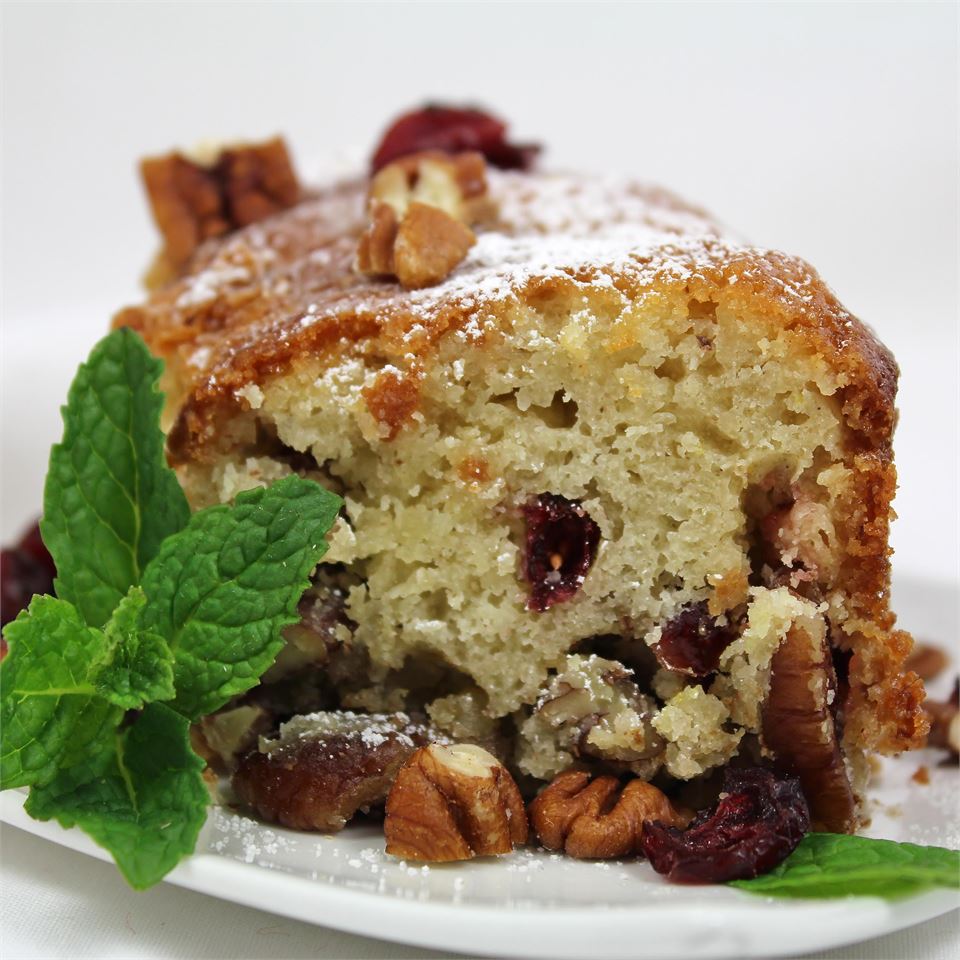 Cranberry-Pecan Olive Oil Cake image
