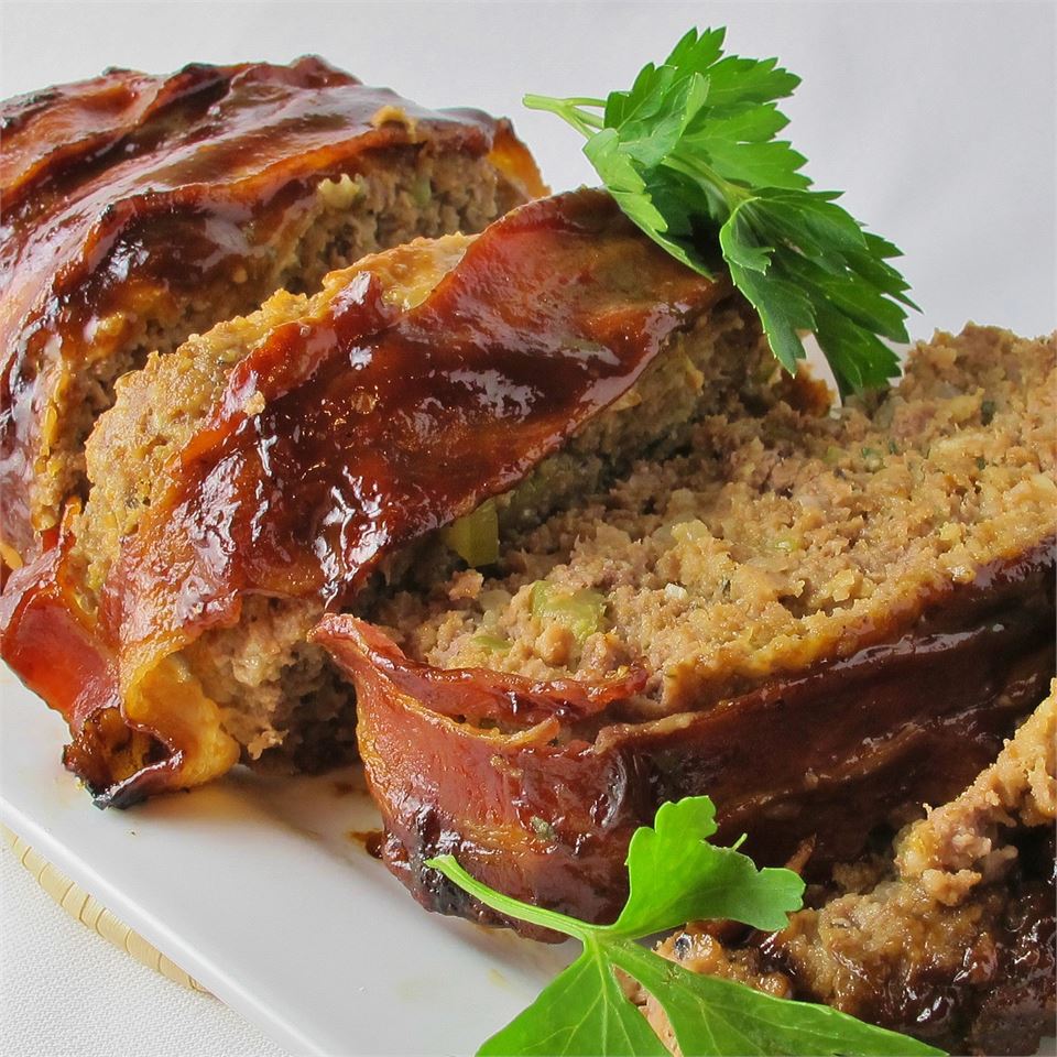 BBQ Bacon-Wrapped Meatloaf_image