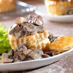 Wild Mushroom Ragout in Puff Pastry Shells image