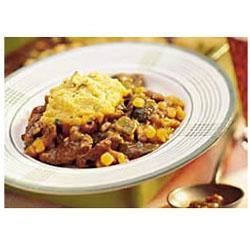 Beef and Chili Stew with Cornbread Dumplings image