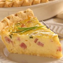 Ham And Swiss Quiche image