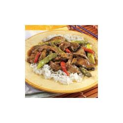 Beef, Asparagus and Portobello Stir-Fry image